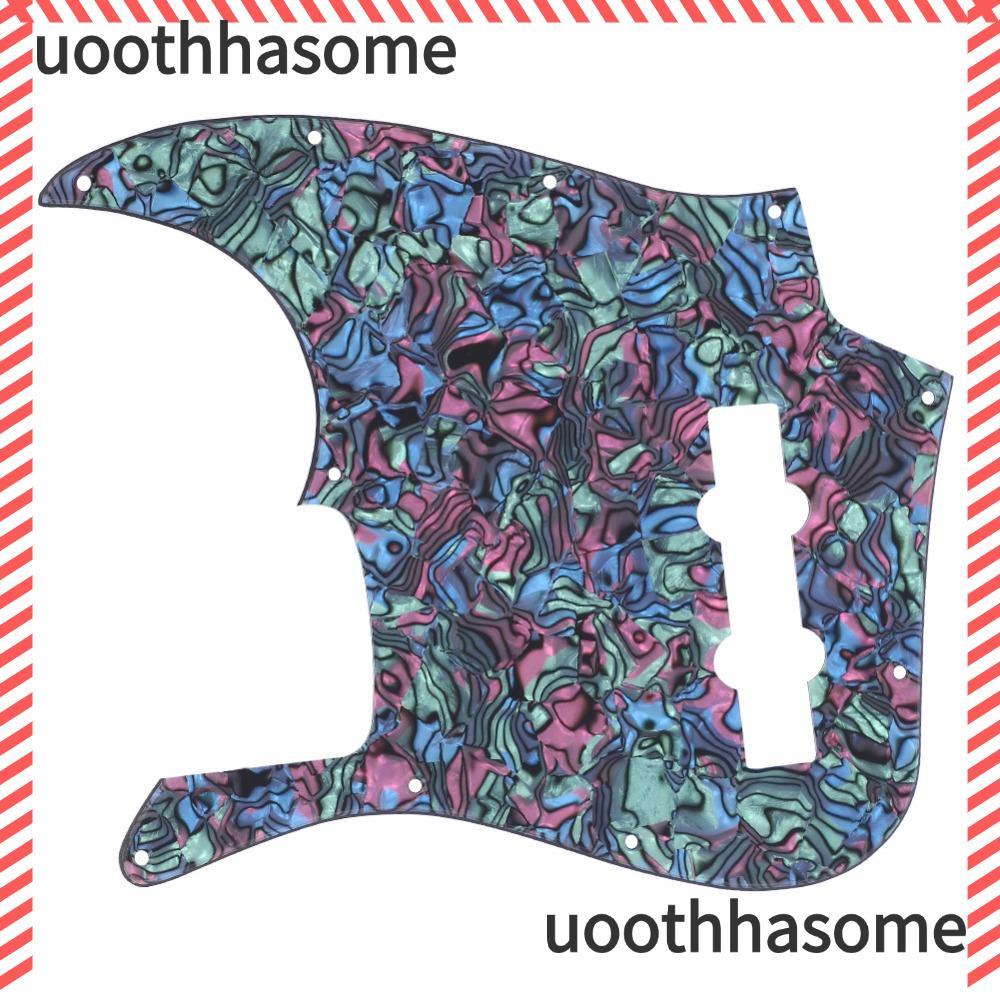 UOOTHASHASOME Bass Guitar Pickguard, Nhẹ Phong Cách Ba Lô Màu Nhạt Pickguard Thay Thế, Dễ Dàng Lắp Đ