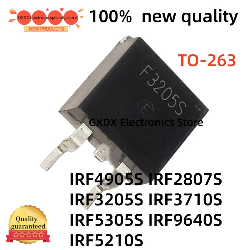 5 Chiếc IRF96440S F4905S F2807S F3205S F3710S F5210S F5305S IRF4905S IRF2807S IRF3205S IRF3710S IRF5