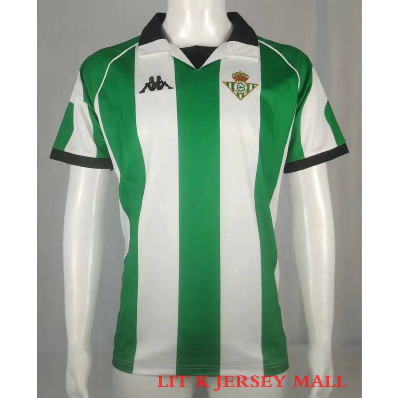 1998 Real Betis sân nhà Áo bóng đá nam Retro