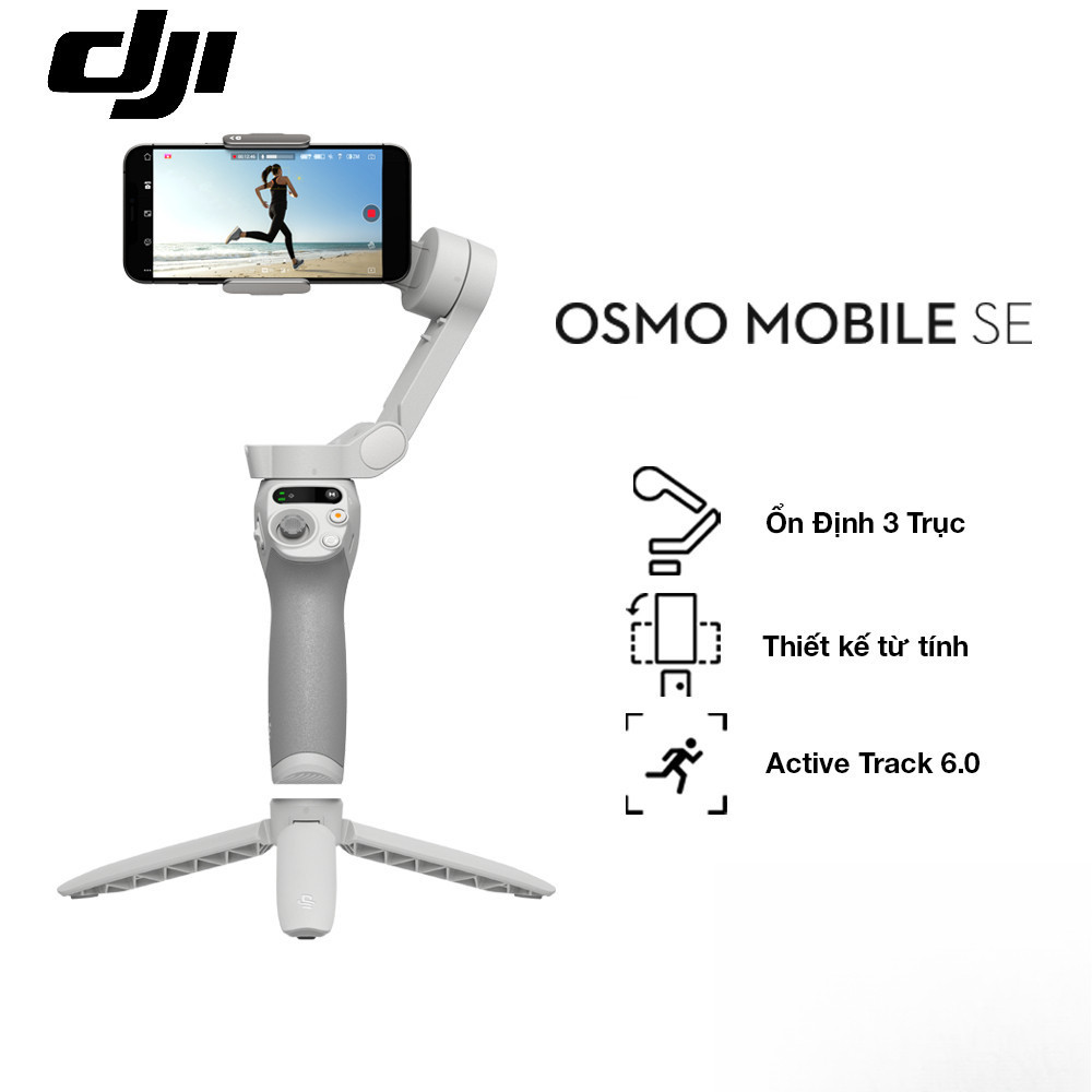 Gimbal chống rung điện thoại DJI Osmo Mobile SE, Osmo Mobile 7 - Chính Hãng DJI VN BH12T