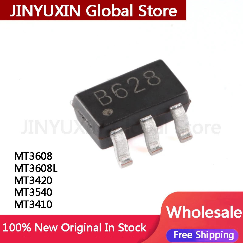 5 Chiếc MT3608 MT3608L MT3420 MT3540 MT3410 SOT23-6 IC Chip Còn Hàng Bán Buôn
