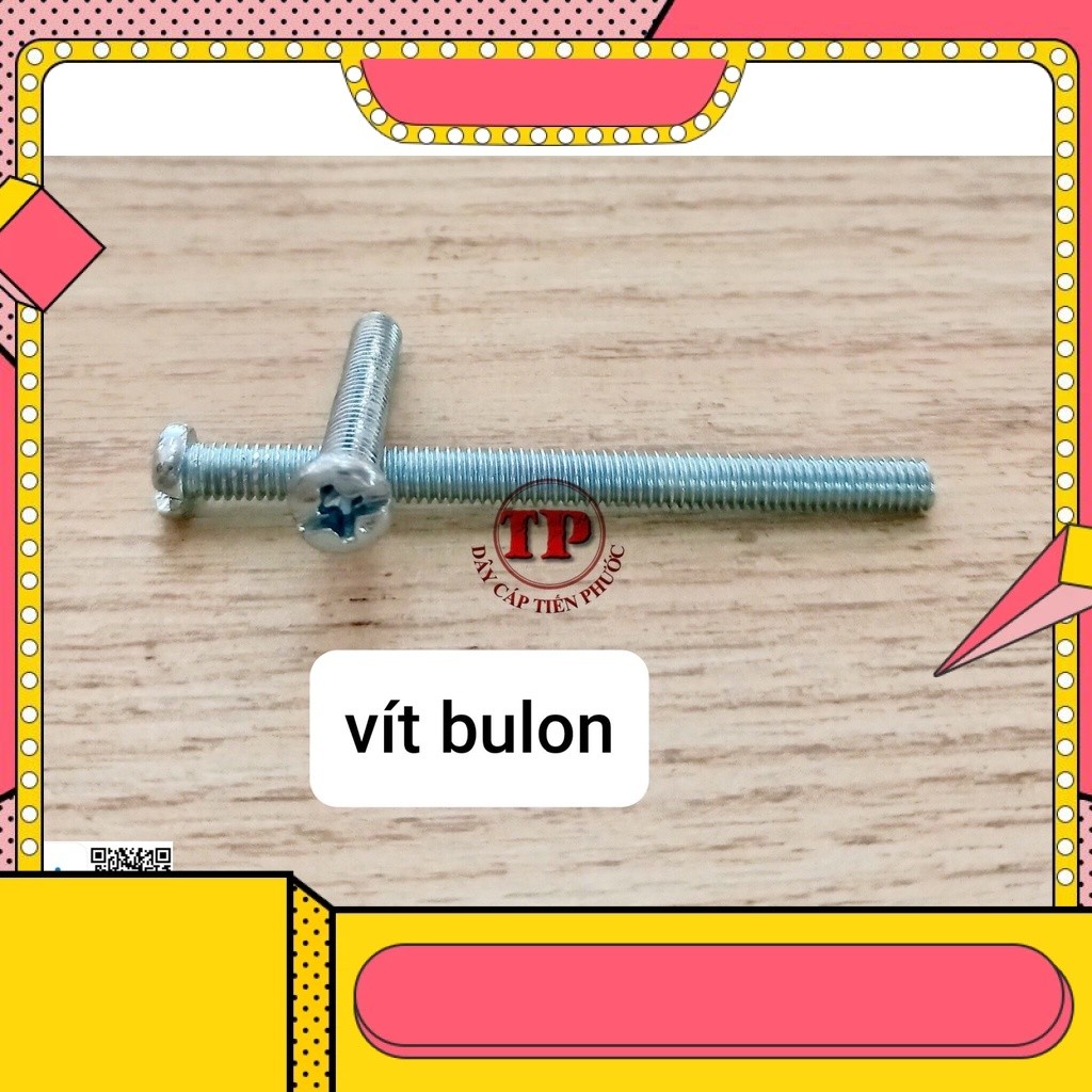 Vít bulong ( Bulong đầu bake, ốc xẻ rãnh bake)