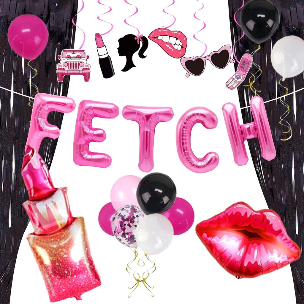 LaVenty 70 Chiếc Fetch Balloons Fetch Trang Trí Tiệc Đầu thập niên 2000 Trang Trí Tiệc Y2K Mean Girl