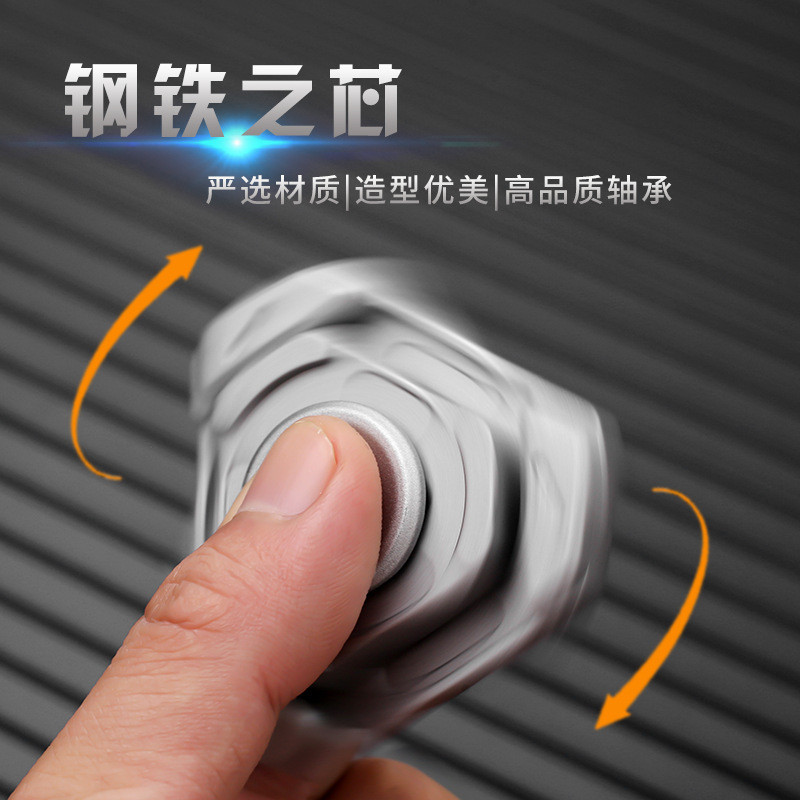 EDC Retro Fidget Spinner Lõi Thép Ngón Tay Spinner Xoay Spinner Phong Cách Mới