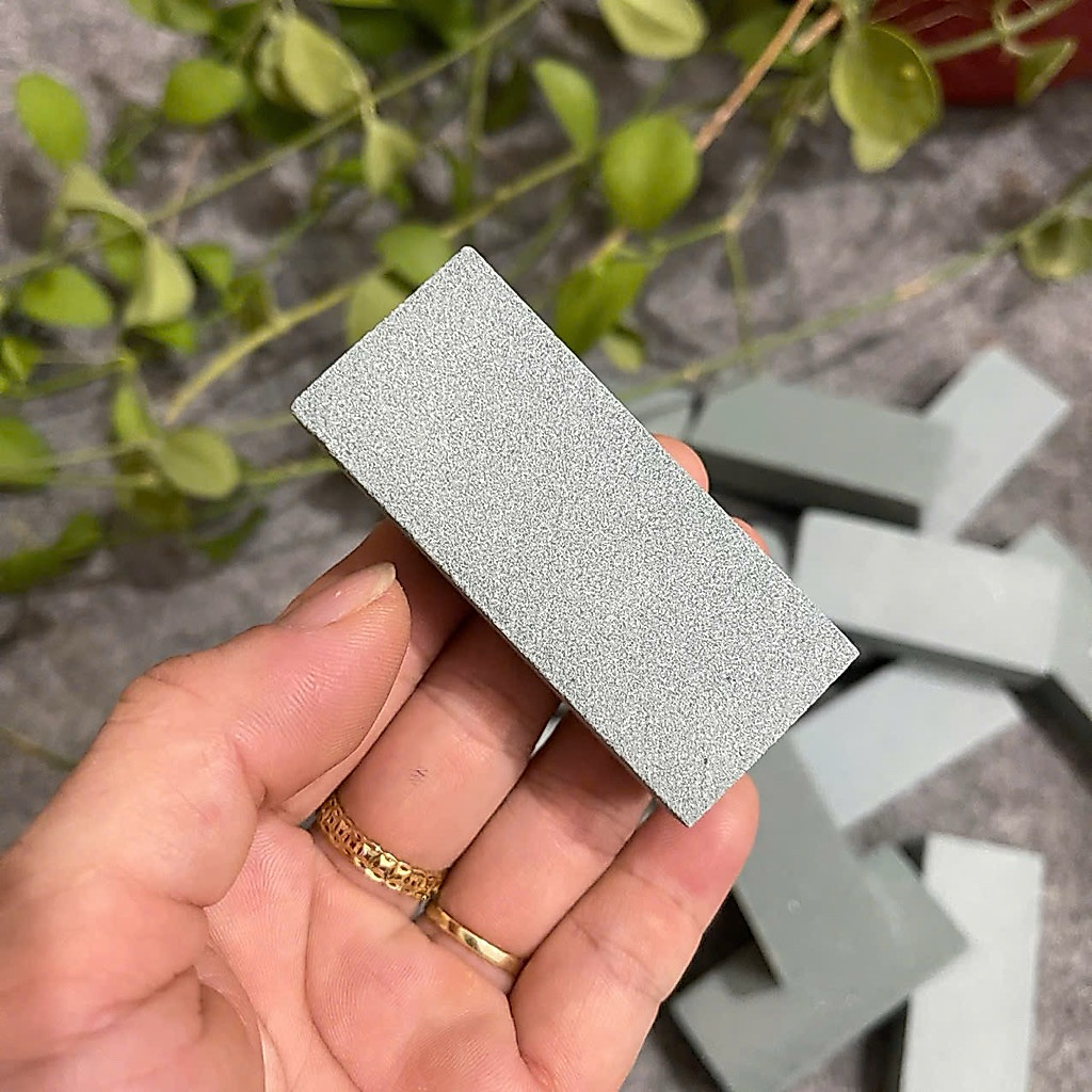 Đá mài dùng làm phẳng, sửa bề mặt 7*1.5cm, loại đá hay đi kèm với đá Naniwa