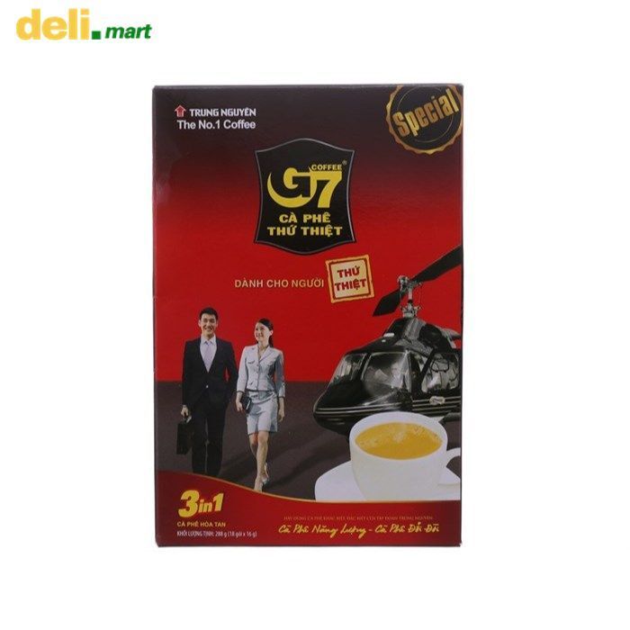 [CỰC RẺ] Cafe sữa G7 hộp 288gr (16grx18 gói)