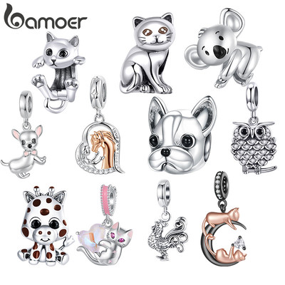 Hạt Động Vật Bamoer - Quyến Rũ Chó Mèo Tinh Tế Để Làm Vòng Tay