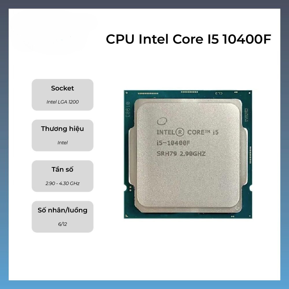 CPU I5 10400F SOCKET 1200