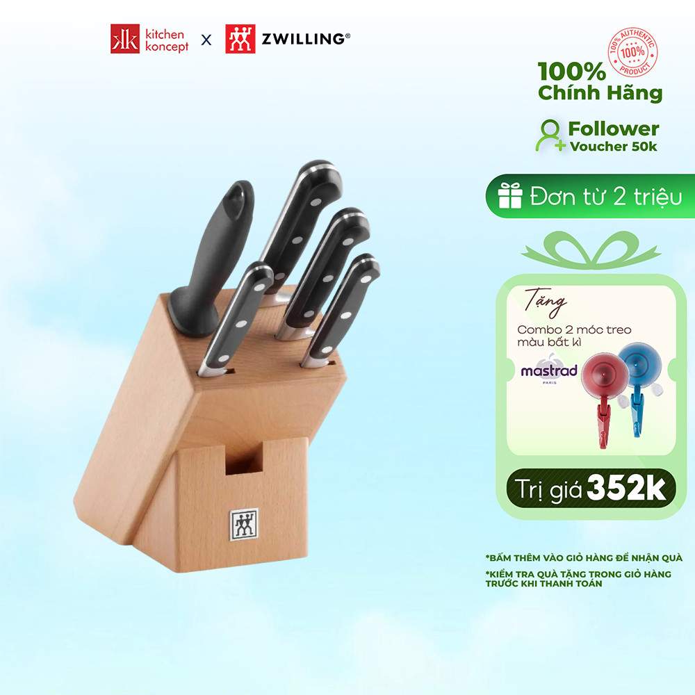 Bộ Dao 6 Món Zwilling Professional "S"