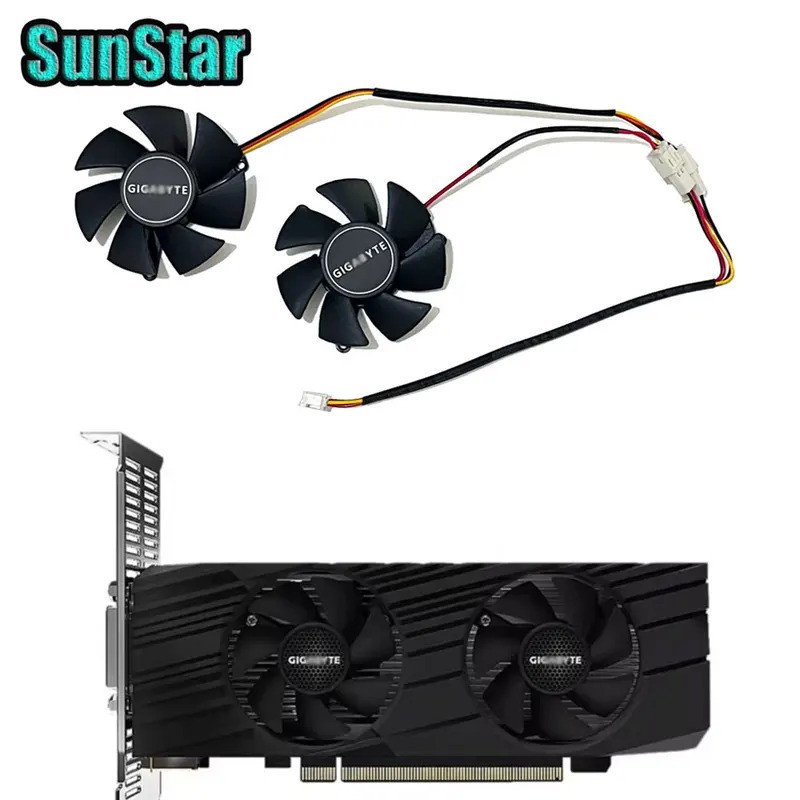‘ Mới 45MM FS1250-S2053 0.19A GTX 1650 Quạt Làm Mát GPU Cho GIGABYTE GeForce GTX 1650 1630 OC Low Pr