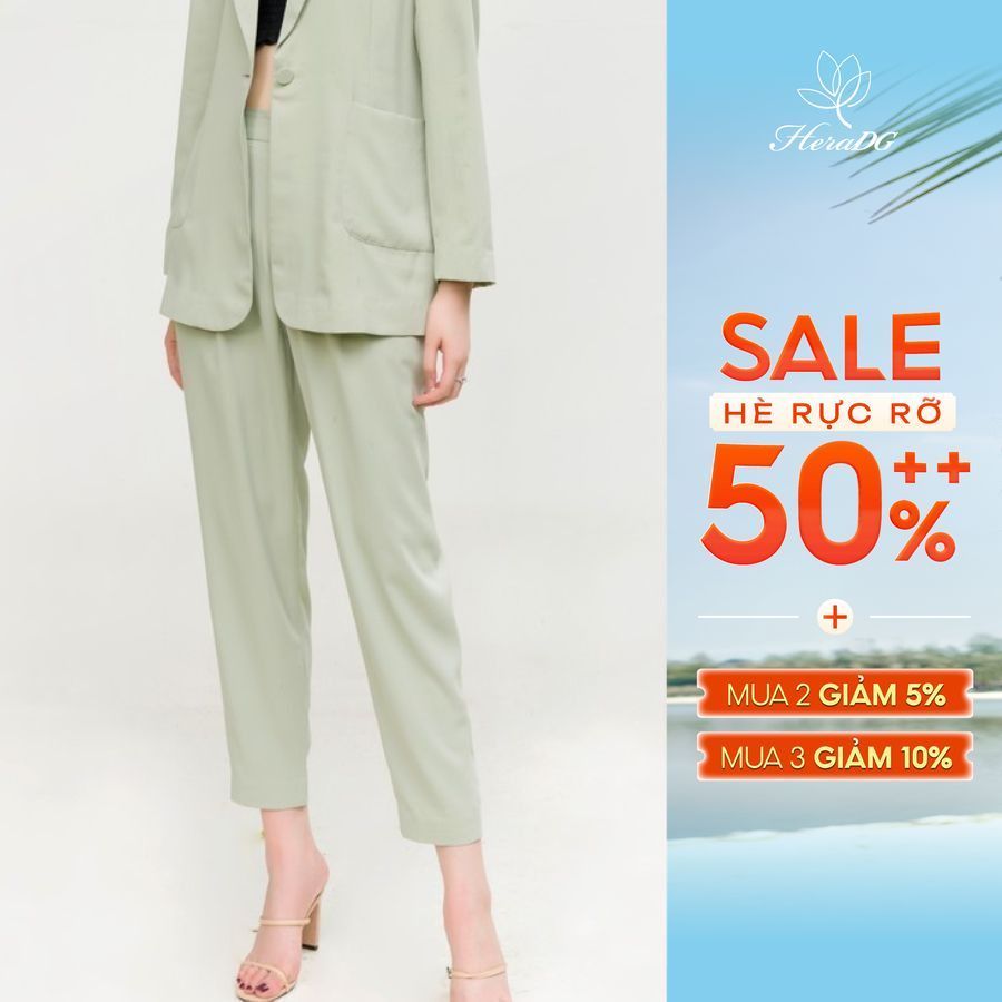 Quần dài nữ ống côn HeraDG - STBA031Q