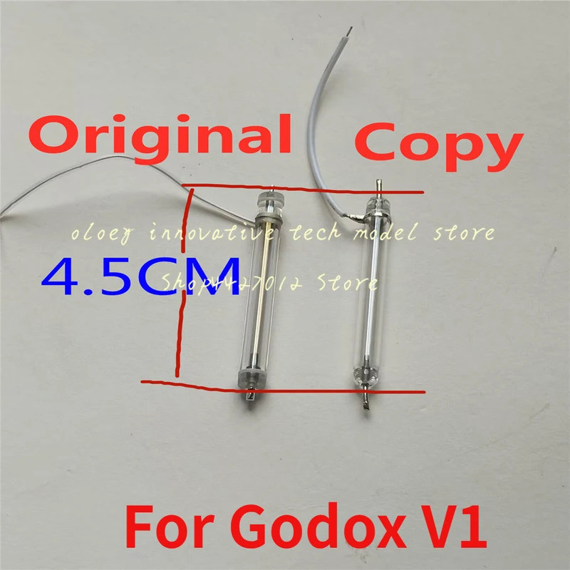 FW MỚI Cho Godox V1 V1C V1N V1S V1F V1O V1P Flash Tube XE Xenon Đèn Flashtube SPEEDLIGHT Thay Thế Ph