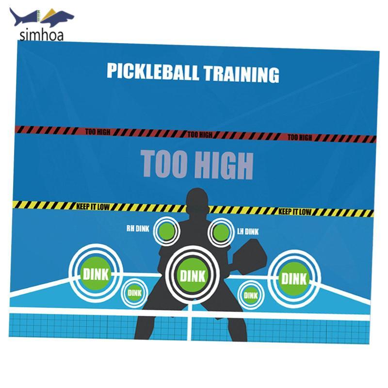 Dink Pad Pickleball Practice Pad cho tường, Dink Master Tập thể dục Rebounder Aid Pad cho nam nữ tro