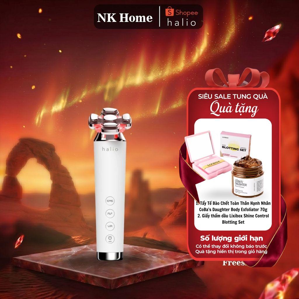 Máy Nâng Cơ, Giảm Mỡ Mặt & Trẻ Hoá Da Kết Hợp Ánh Sáng Sinh Học Halio RevitaWave Skin Rejuvenator