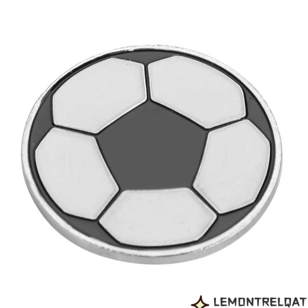 LEMONTRELQAT Trọng tài Flip Coin, Hợp kim cầm tay Thẩm phán Toss Coin, Đồ chơi bóng đá Công cụ trọng