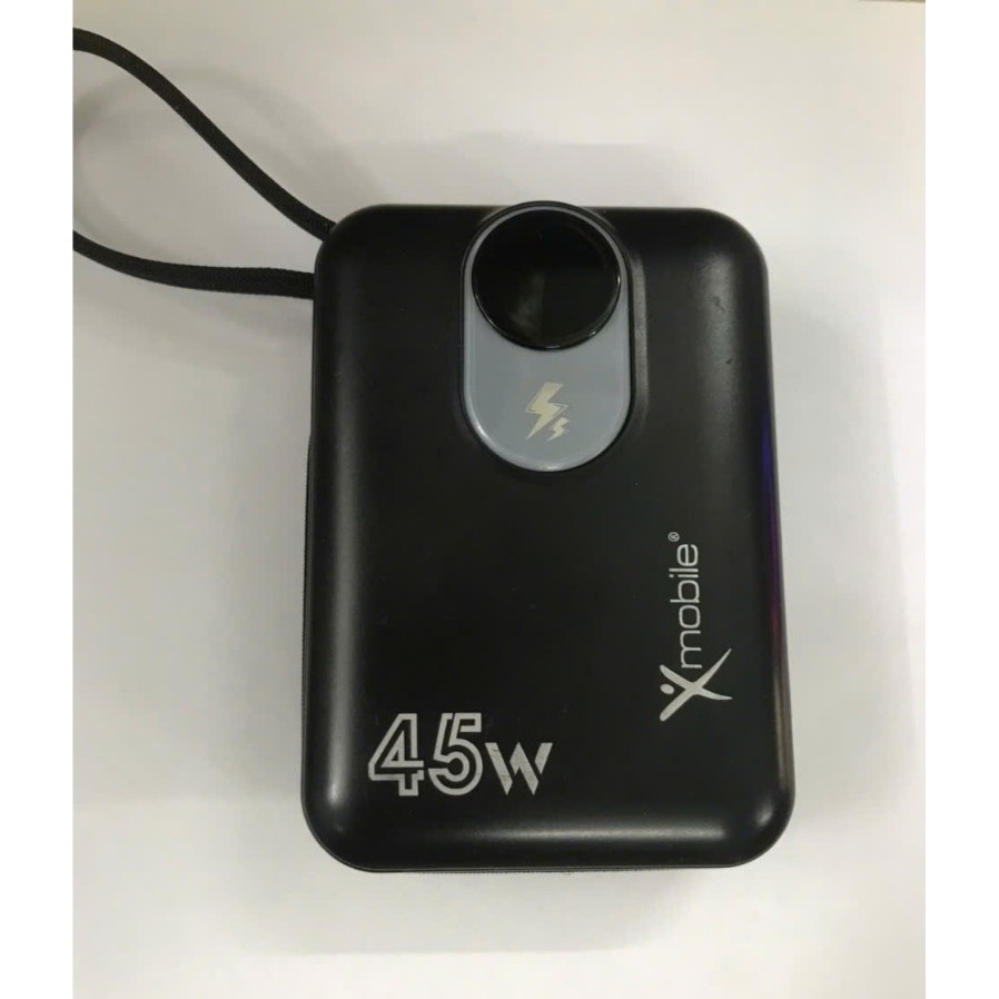 Pin sạc dự phòng Polymer 20000mAh Type C PD QC 3.0 45W Xmobile MH803 kèm Cáp Lightning và Type C ( L