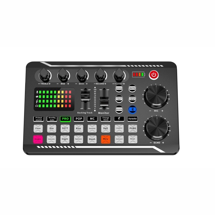 Hàng mới về F998 Live Card 16 Bộ trộn giảm tiếng ồn hiệu ứng âm thanh