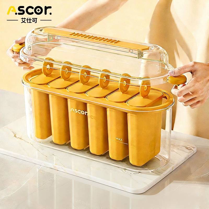 Ice-Cream Mould Household Ice Popsicle Mold Ice Cream Ice Cream Net Ice Cube Box n7R9