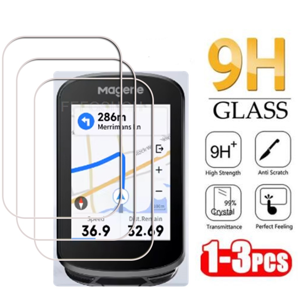 Kính Cứng Bảo Vệ Màn Hình Dành Cho Magene C506 SE C606 Pro C706 Đi Xe Đạp GPS Máy Tính Bảo Vệ Phim P