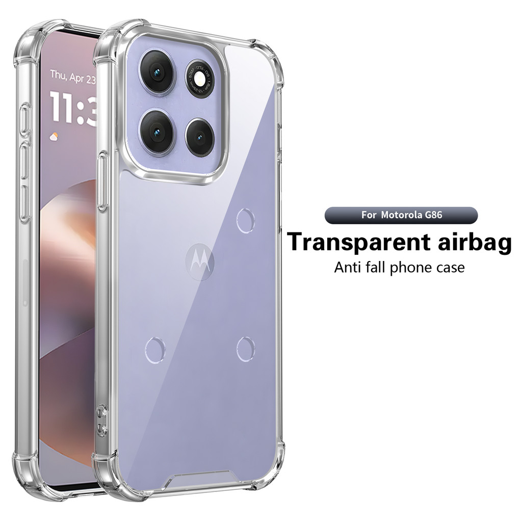 Ốp Trong Suốt Cho Motorola Moto G86 Mới Thời Trang Mềm Vỏ Điện Thoại Cho Moto G86 Power 5G