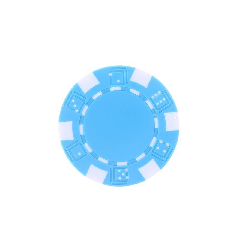 [ZTO-T] 10 Chiếc Nhựa ABS Poker Chips Casino Texas Hold 'em Poker Đồng Xu Kim Loại 11.5g Chip Poker 