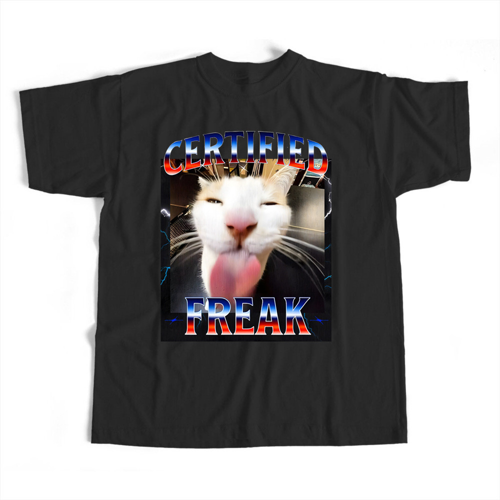 Mèo Meme Mèo Meme Mèo Meme In Unisex Casual Top Nam Nữ Áo Thun Hợp Thời Trang