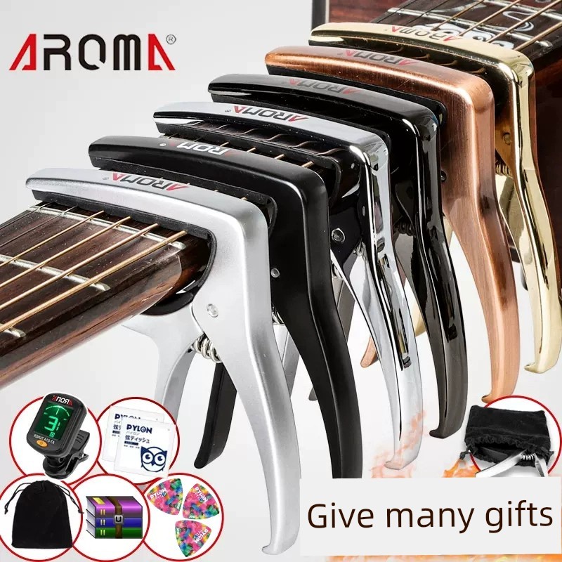Arnoma Guitar Capo AC01 AC21 Kim Loại Bakelite Cổ Điển Dân Gian Capo