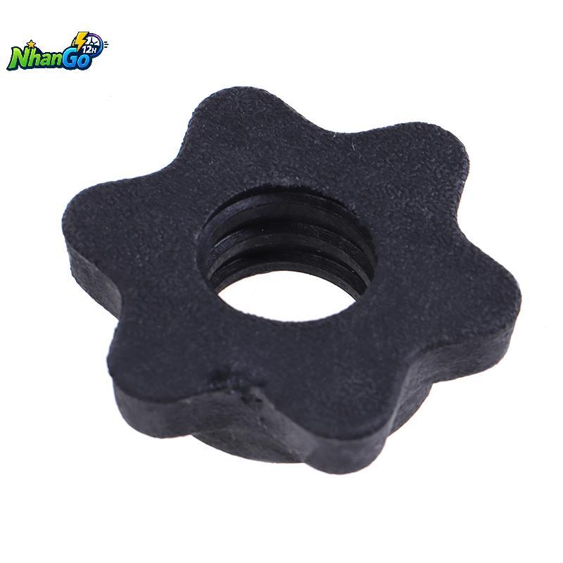 Dumbbell Hex Nut Dumbbell Rod Nut spinlock collars cho barbells Bars đào tạo thể thao cá tuyết
