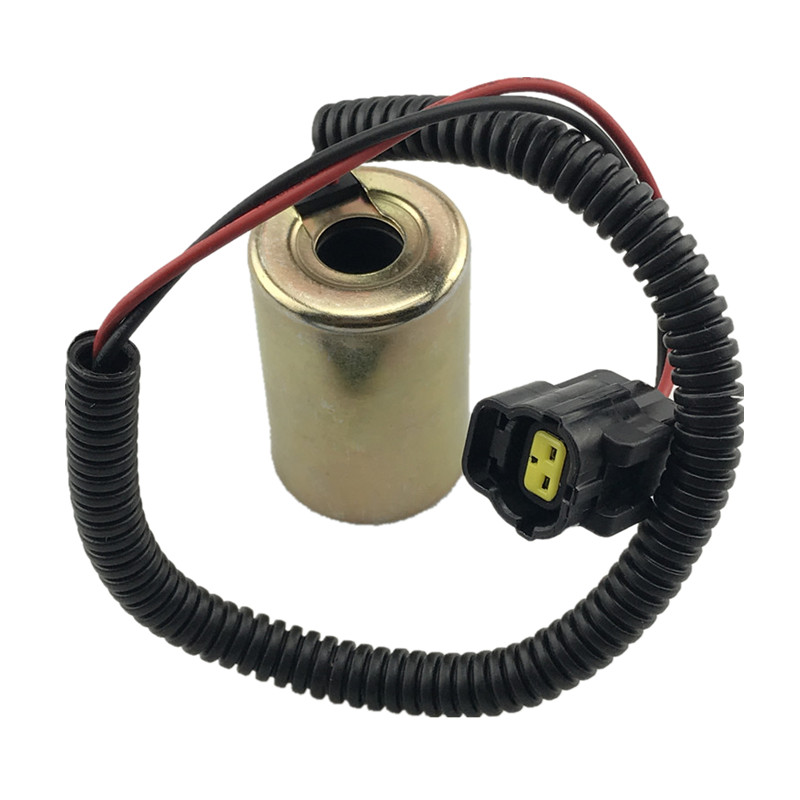Máy xúc Daewoo DX Doushan DH60-5 60-7 Xoay Van điện từ Pioneer Khóa an toàn Cuộn dây 12V