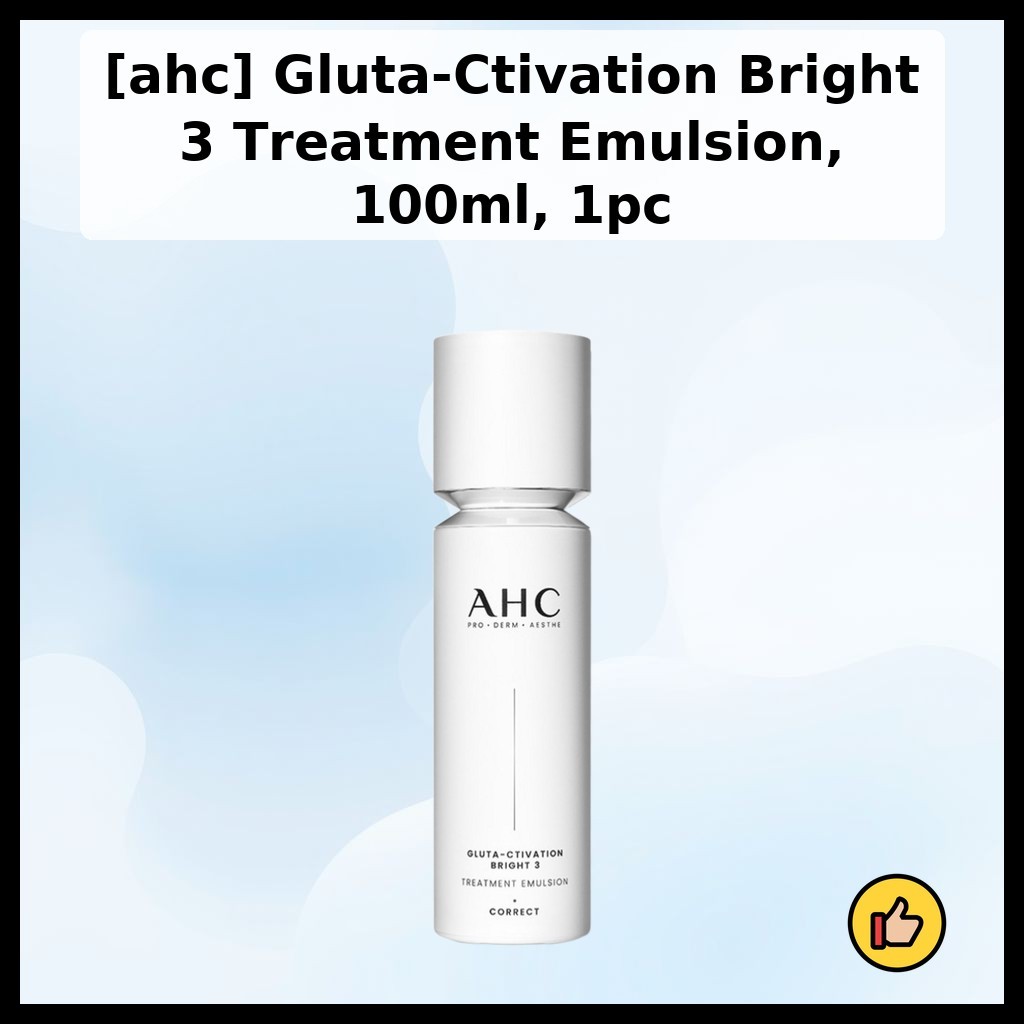 AHC Gluta-Ctivation Bright 3 Emulsion 100ml | Korean Skincare