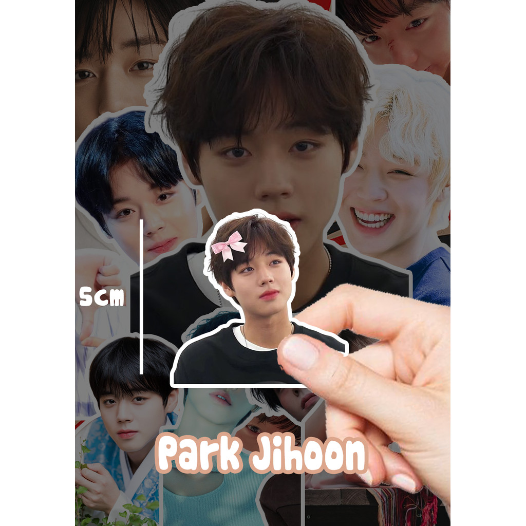Set 83 Sticker Park Jihoon 💕🎶 idol dễ thương, đã cắt sẵn ko trùng nhau – phụ kiện trang trí độc lạ