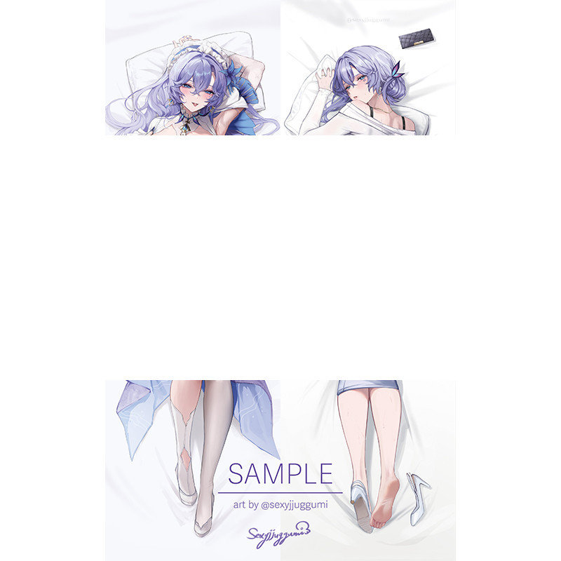 Wuthering Waves Cantrella Anime Dakimakura Wuthering Waves Vỏ Gối Cơ Thể 50 * 150cm