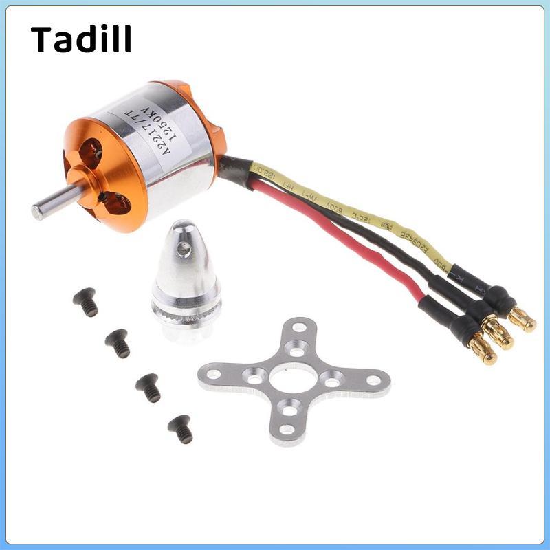 Động cơ không chổi than 2217 1250kv cho cánh cố định 9 ''