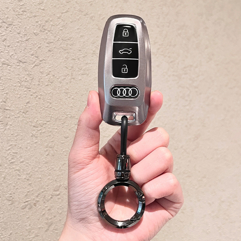 Thích hợp cho Audi A6L Chìa Khóa 23 A3L Nam Q4etron Vỏ Q5etron Q7 A7 A8 Q8 Q6