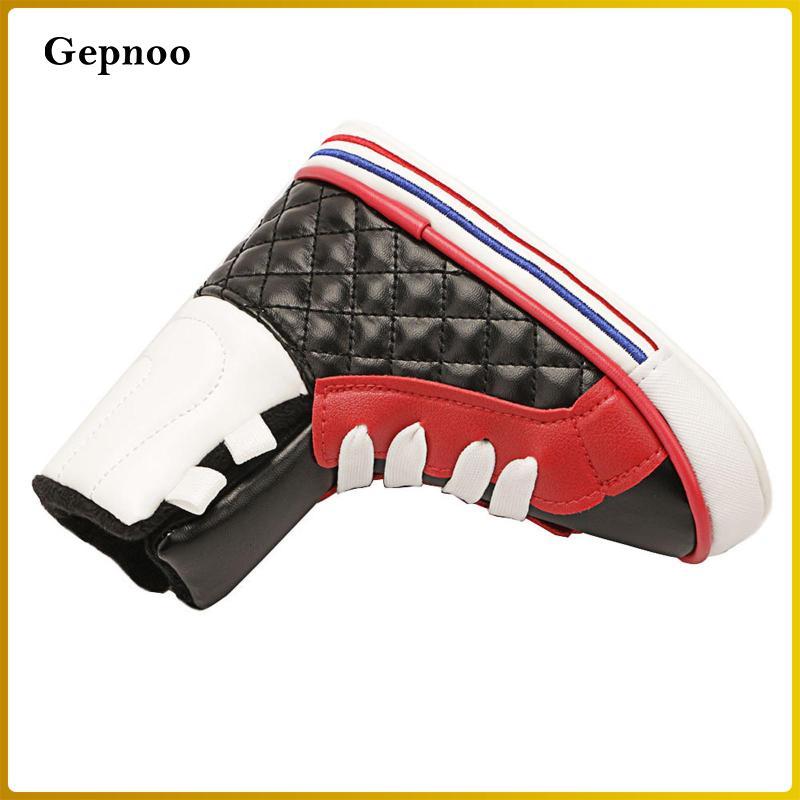 Gepnoo Golf Putter Head Cover, Sneaker Shape Golf Putter Head Cover, Golf Putter Head Cover, Golf Pu