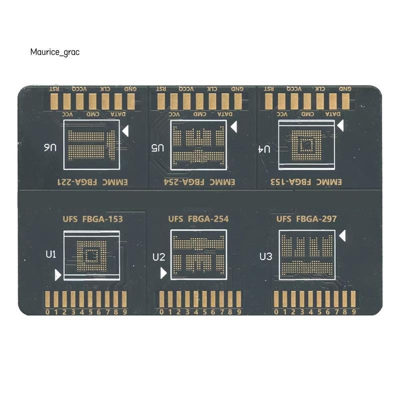 Flash 64 BGA ISP Board Flash 64 FBGA ISP EMMC FBGA 153 254 221 UFS FBGA 153 254 297 cho F64 Lite Ult
