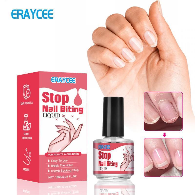 10ml Stop Nail Biting Treatments Liquid Kids Baby Stop Bitter Liquid Cuticle Care Supplies Bitter Na