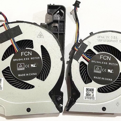 Quạt Làm Mát GPU CPU MỚI cho HP 15-CX 15-CX0020NR 15-CX0030NR 15-CX0056WM 15-CX0060TX 15-CX0068TX TP
