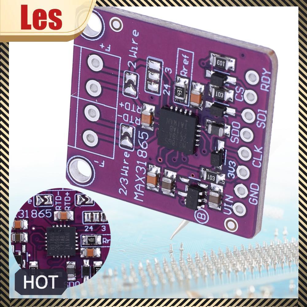 MAX31865 PT100 / PT1000 RTD Mô-đun cảm biến cặp nhiệt độ 3,3 / 5 V Cảm biến nhiệt độ Bộ chuyển đổi c