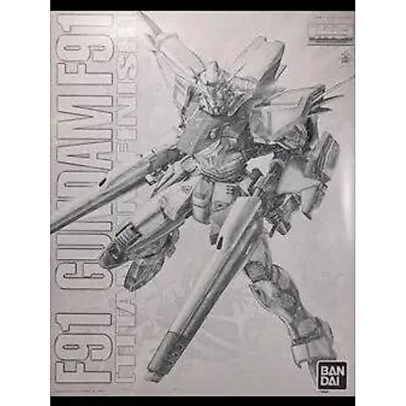 BANDAI MG1/100 giới hạn Gundam F91 Ver.2.0 Phiên bản phủ Titanium Đồ chơi