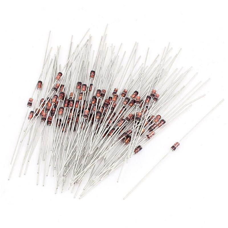 100 chiếc 1N4148 IN4148 DIP DO-35 Diode công tắc tín hiệu nhỏ