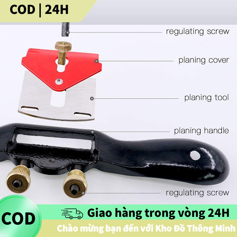 [COD] Bào gọt gỗ mini HKS1 bào góc cạnh máy bào không thể bào