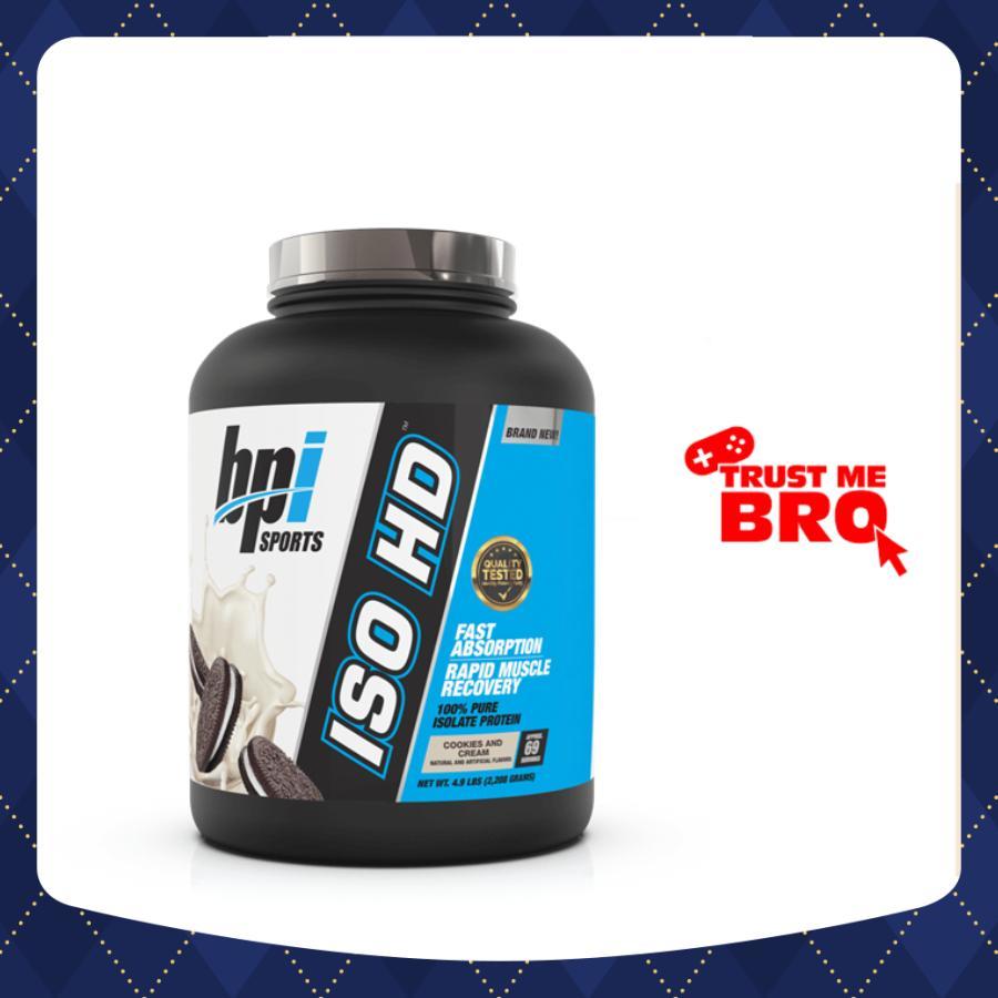 ISO HD BPI Whey Protein Isolate 100% 5Lbs (2,3 Kg)