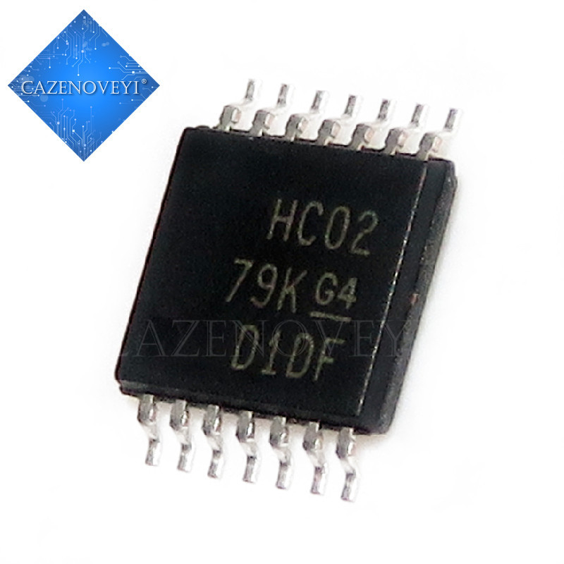 10 Mảnh SN74HC02PW 74HC02 HC02 TSSOP-14 chip