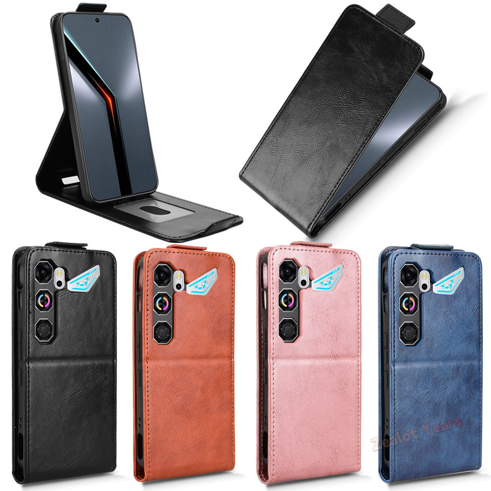 Ốp lưng cho ZTE Nubia Neo 5 GT 5G Flip Open Phone Case cho Nubia Neo5 GT Luxury Retro Leather Flip P