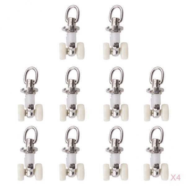 Theo dõi Glider Trượt Móc Treo Glider Runner Trần Glider 26mm 40 chiếc 40 chiếc 2.6cm