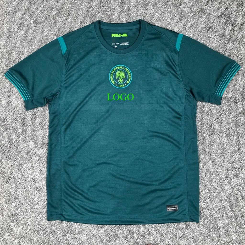 Mới 2025-26 Nigeria Sân Khách Jersey Người Hâm Mộ Phiên Bản Tùy Chỉnh Tên Số AAA + Kích Thước S-4XL 