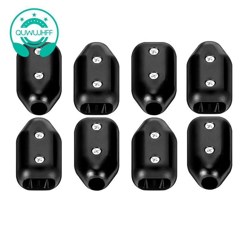 Kẹp dây nhựa 8 chiếc Đầu nối dây 3 / 8 Inch có thể tái sử dụng Thích hợp cho bện Nylon 7-8 mm