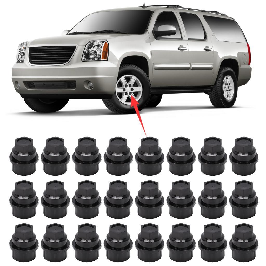 Junap 24 Bánh Xe Lug Đai Ốc Có Thay Thế Cho GMC C1500 C2500 C3500 Sierra 1500 3500 Yukon 15646250