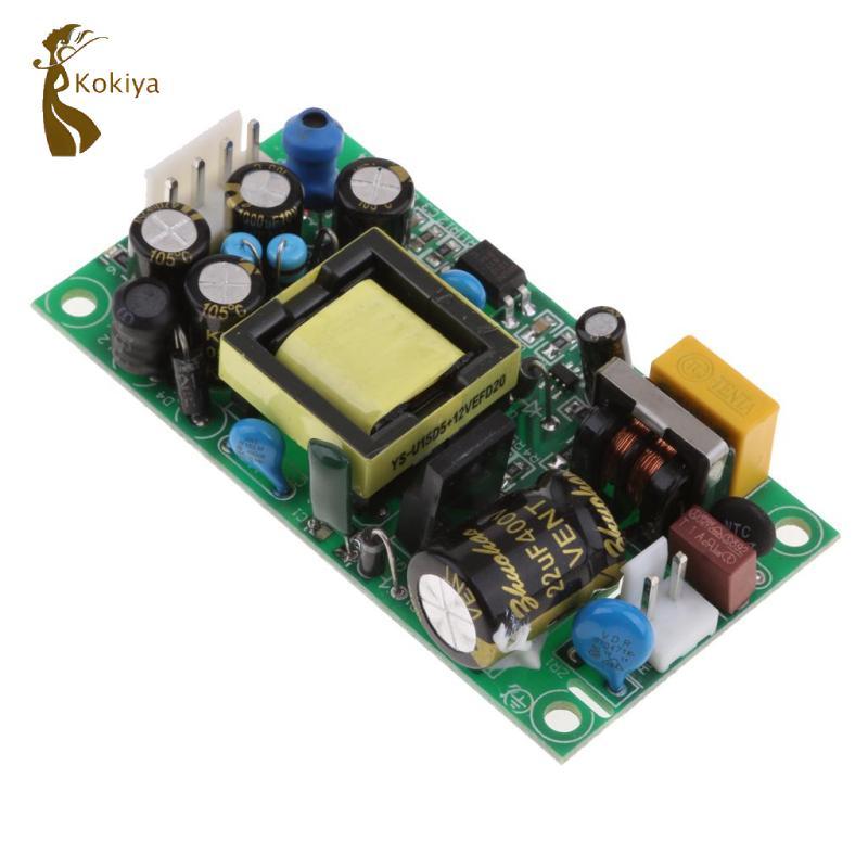 Bộ chuyển đổi AC-DC Buck DC 12V / 5V Bảng cấp nguồn đầu ra kép AC sang DC